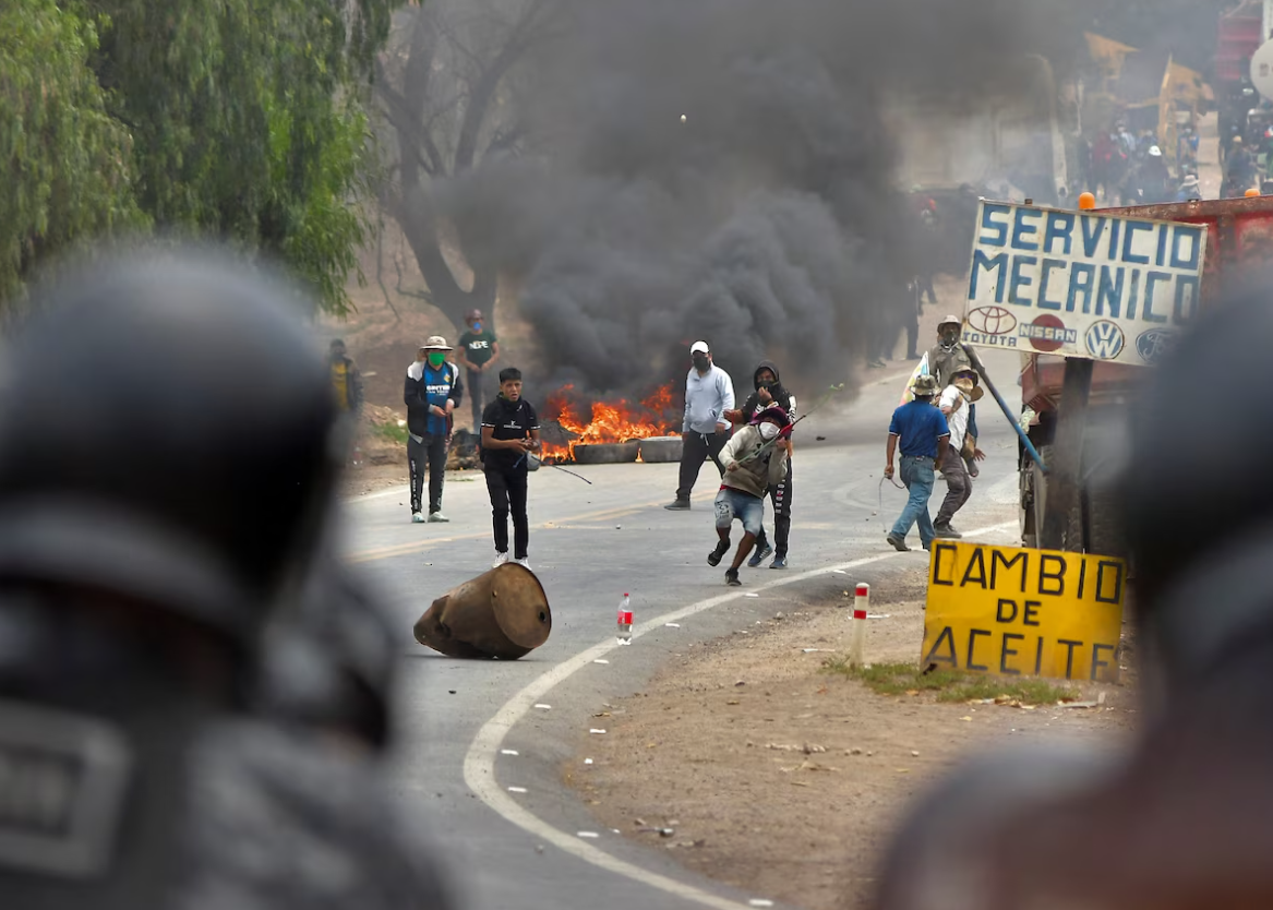 protesta bolivia
