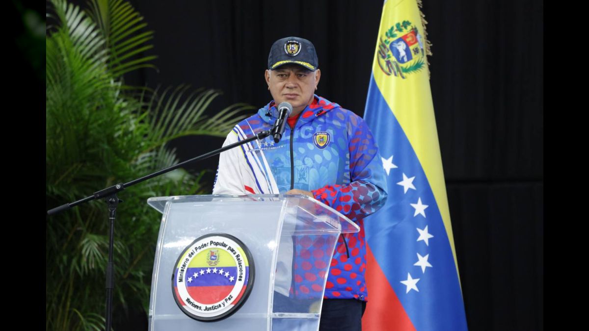 Diosdado Cabello, aniversario 15 de la Policía Nacional Bolivariana (PNB)
