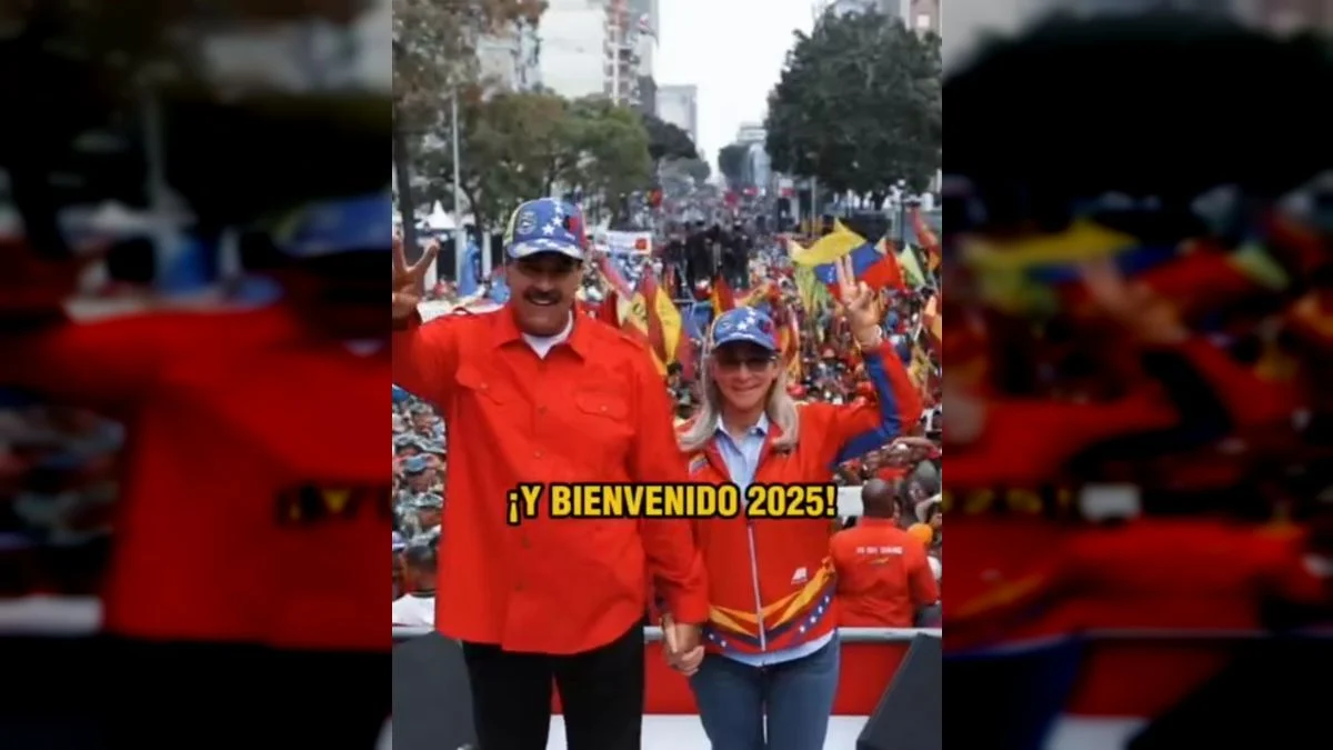 NIcolás Maduro y Cilia Flores
