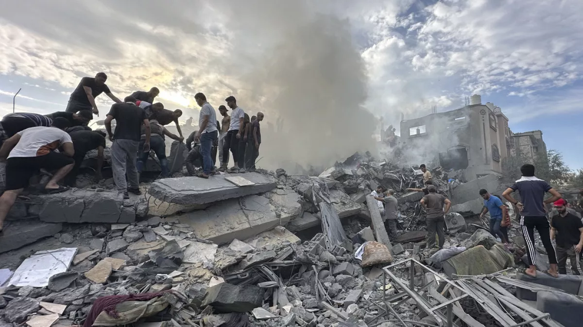 Gaza ruinas bombardeos
