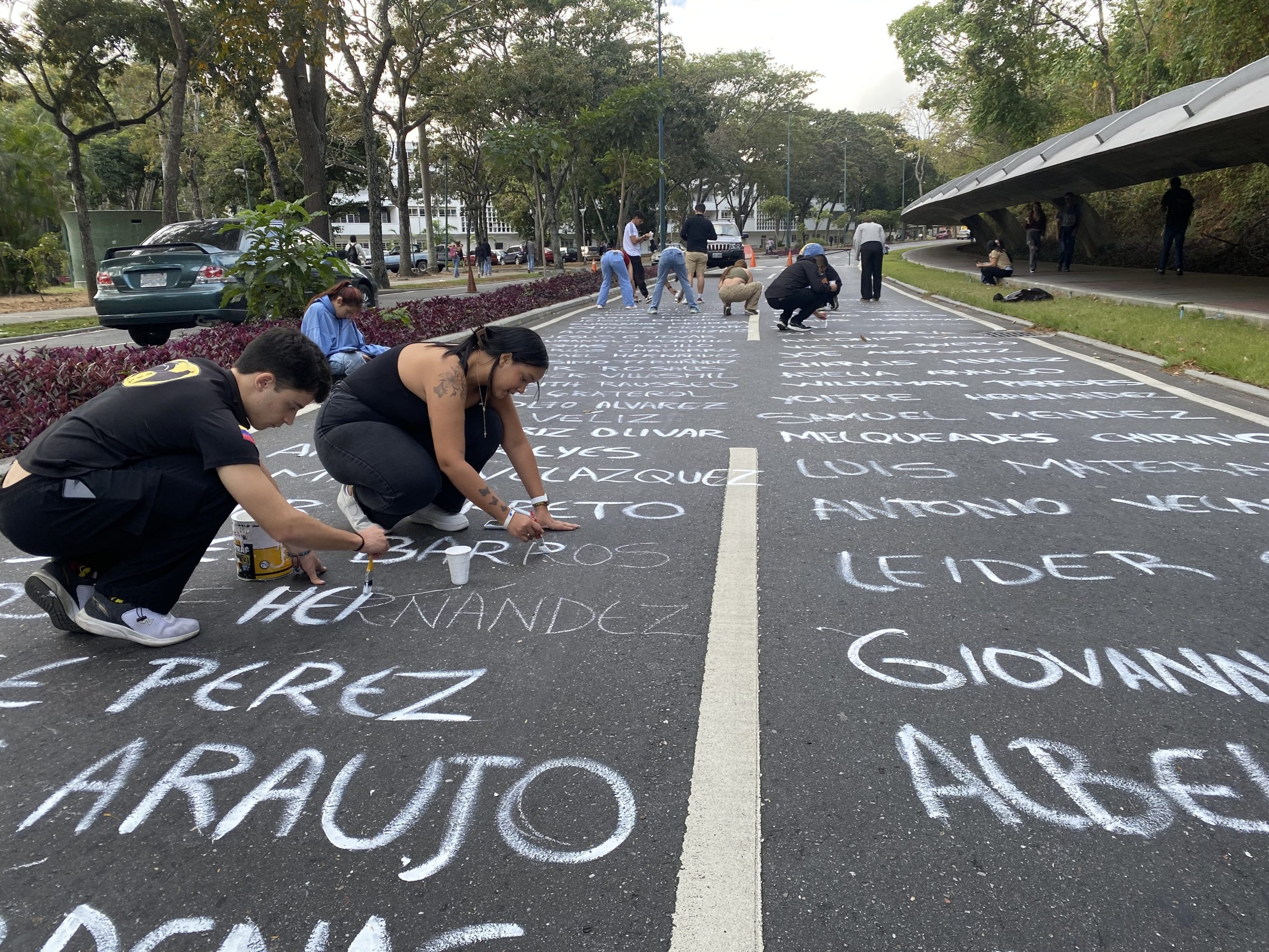 UCV protesta de estudiantes 12022025