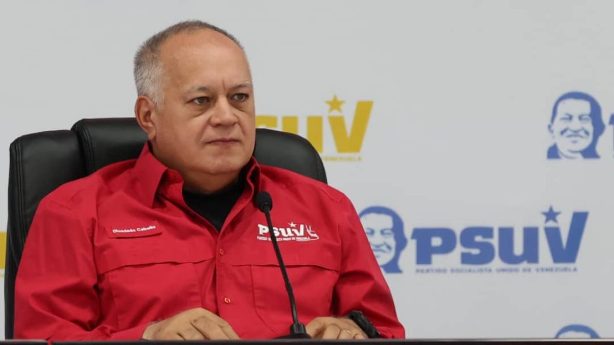 Diosdado Cabello rueda de prensa del PSUV 07042025