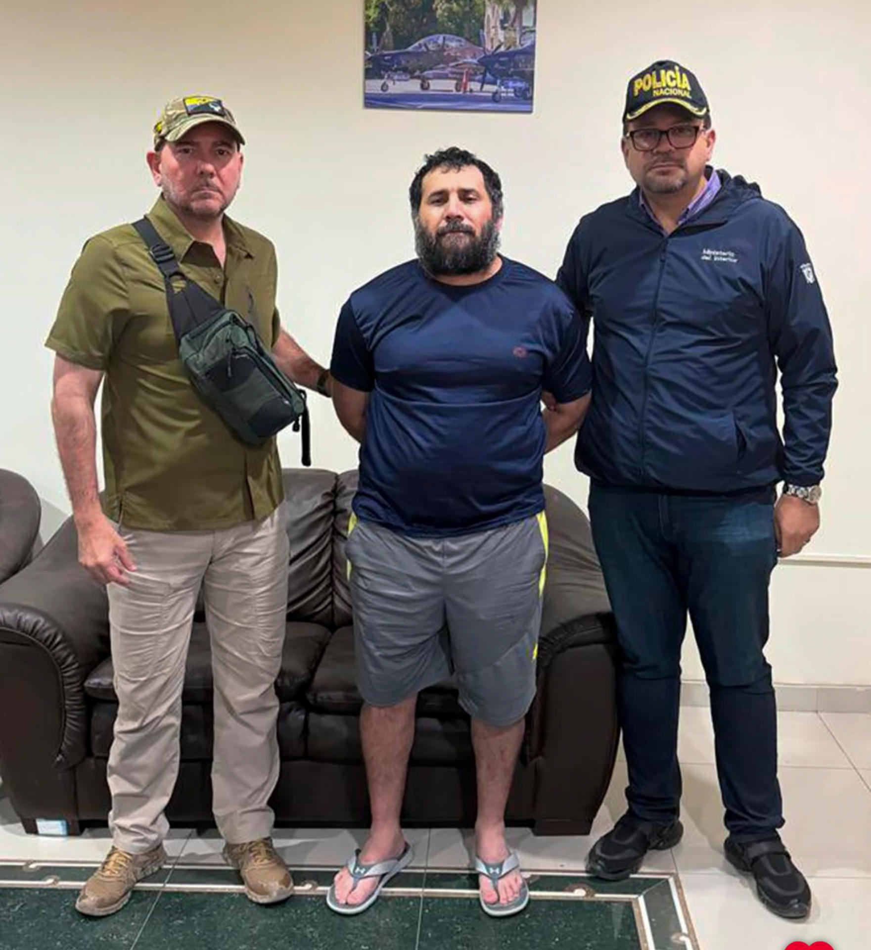 Capturado el narcotraficante y líder criminal ecuatoriano 'Fito', anuncia presidente Noboa