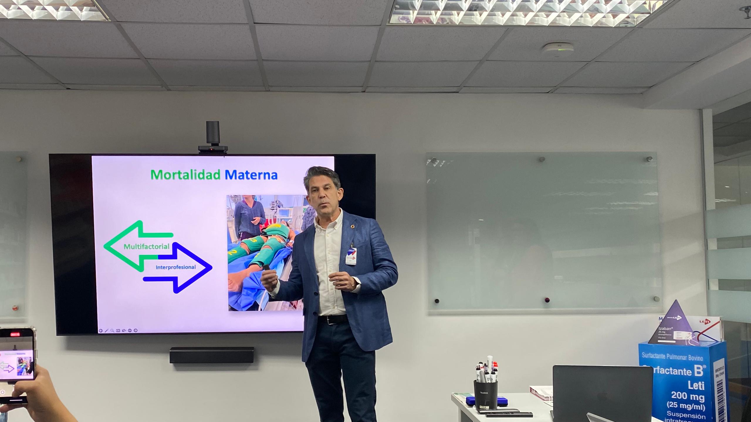 Juan Pérez Wulff, gineco-obstetra especialista en perinatología, cirugía y terapia fetal, actual presidente de la Sociedad de Obstetricia y Ginecología de Venezuela (SOGV)