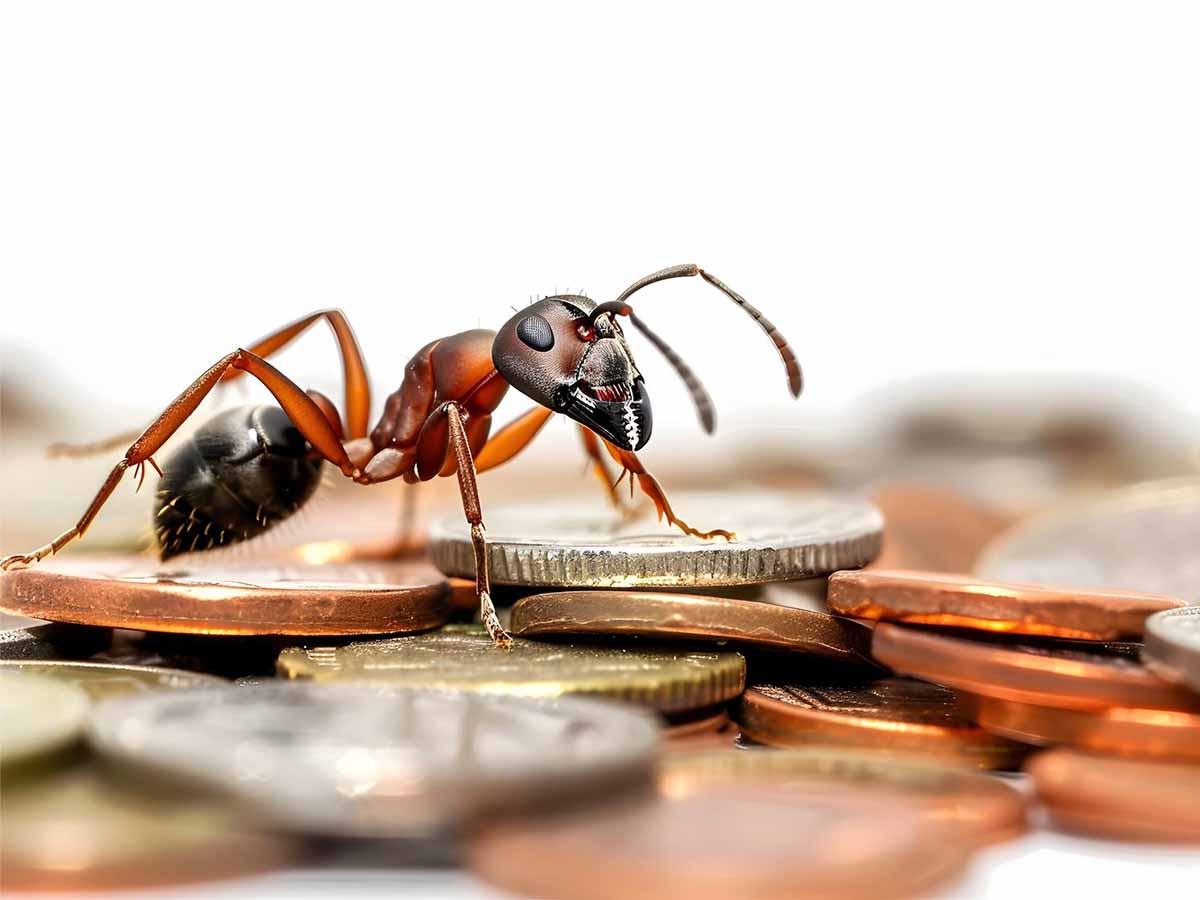 Imagen referencial de gastos hormigas