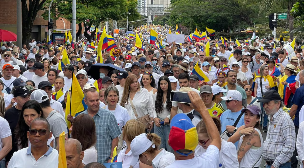 manifestaciones en colombia