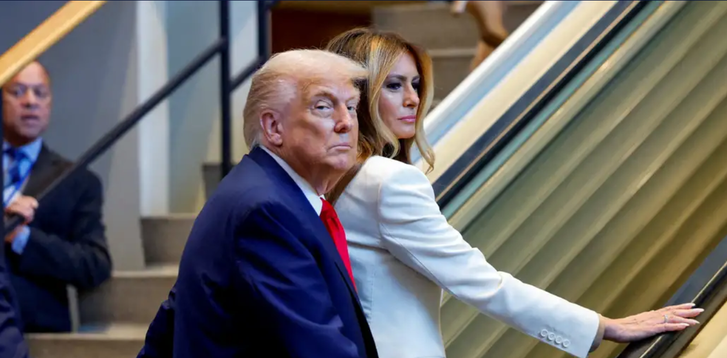 Melania y Donald Trump