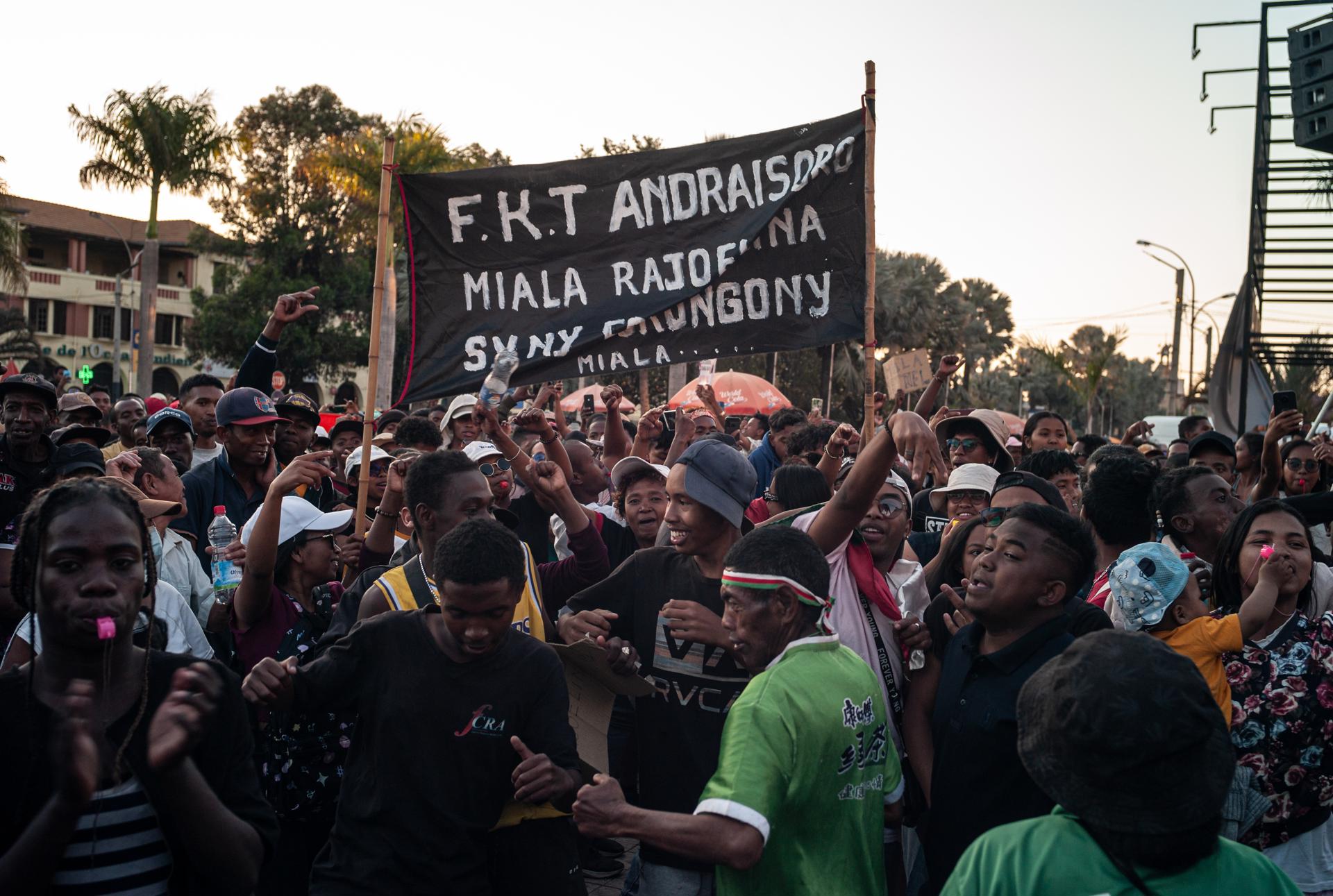 Anti-government protest continues in Madagascar