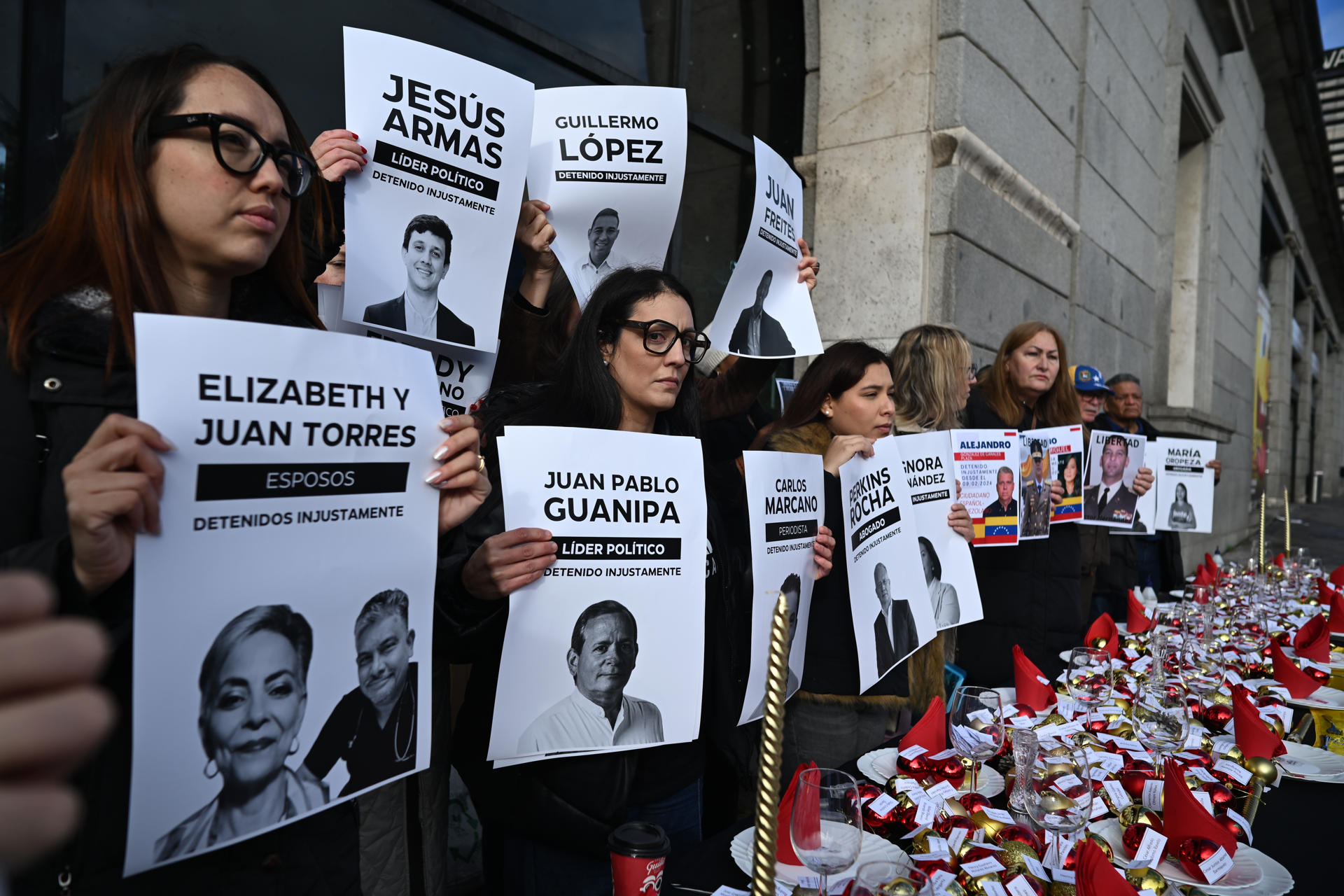 Comando con Vzla España exige libertad para todos los presos políticos de Venezuela