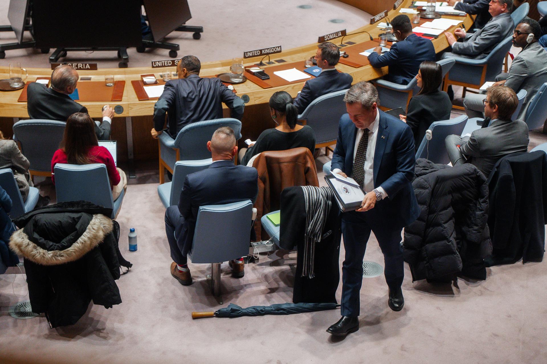 United Nations Security Council Briefing on Venezuela in New York