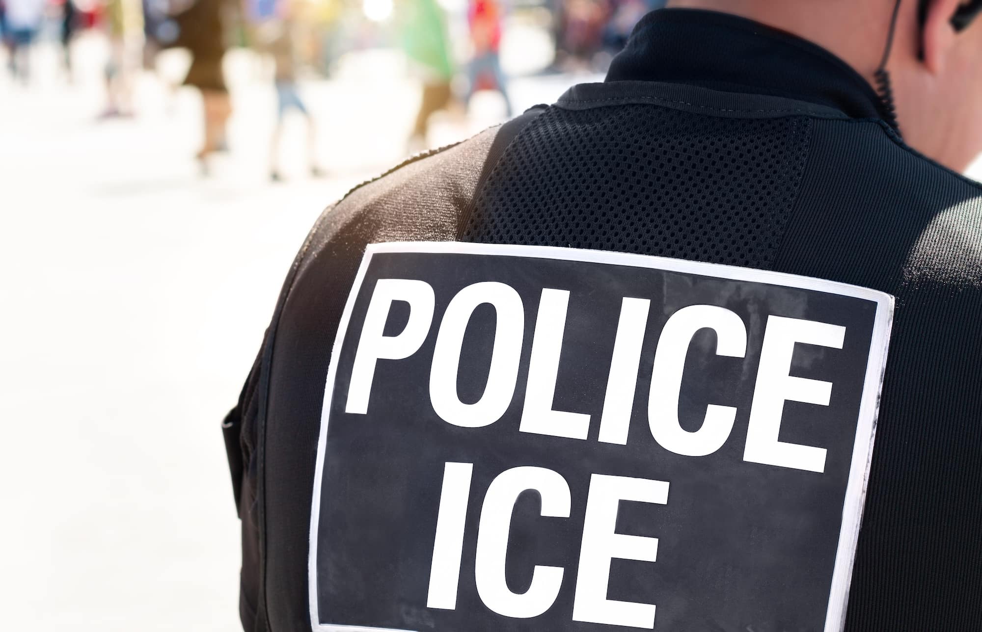Ice,Police,Agent,-,Officer,Of,Immigration,And,Customs,Enforcement.