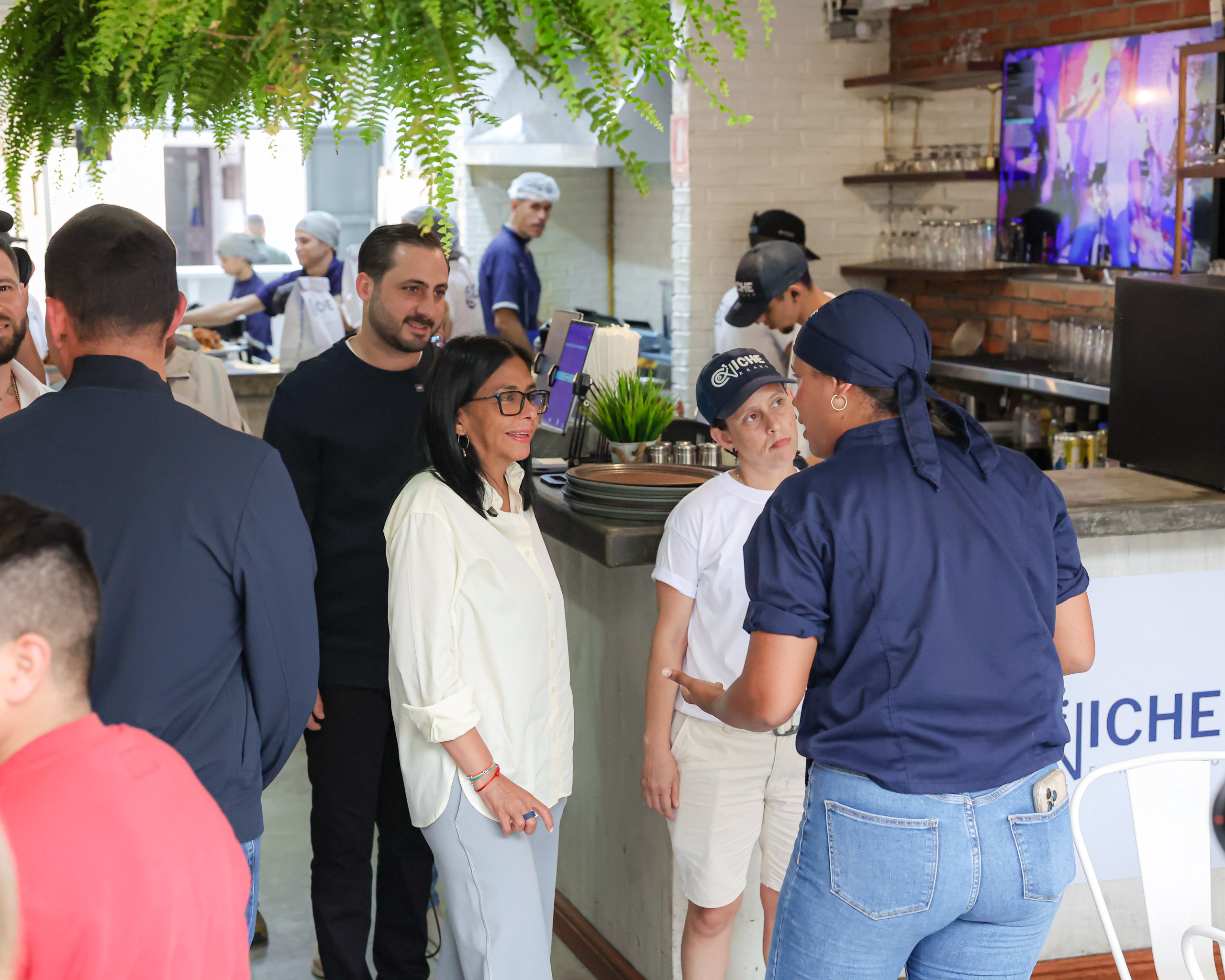 Delcy Rodríguez en Sarria Marzo 2026