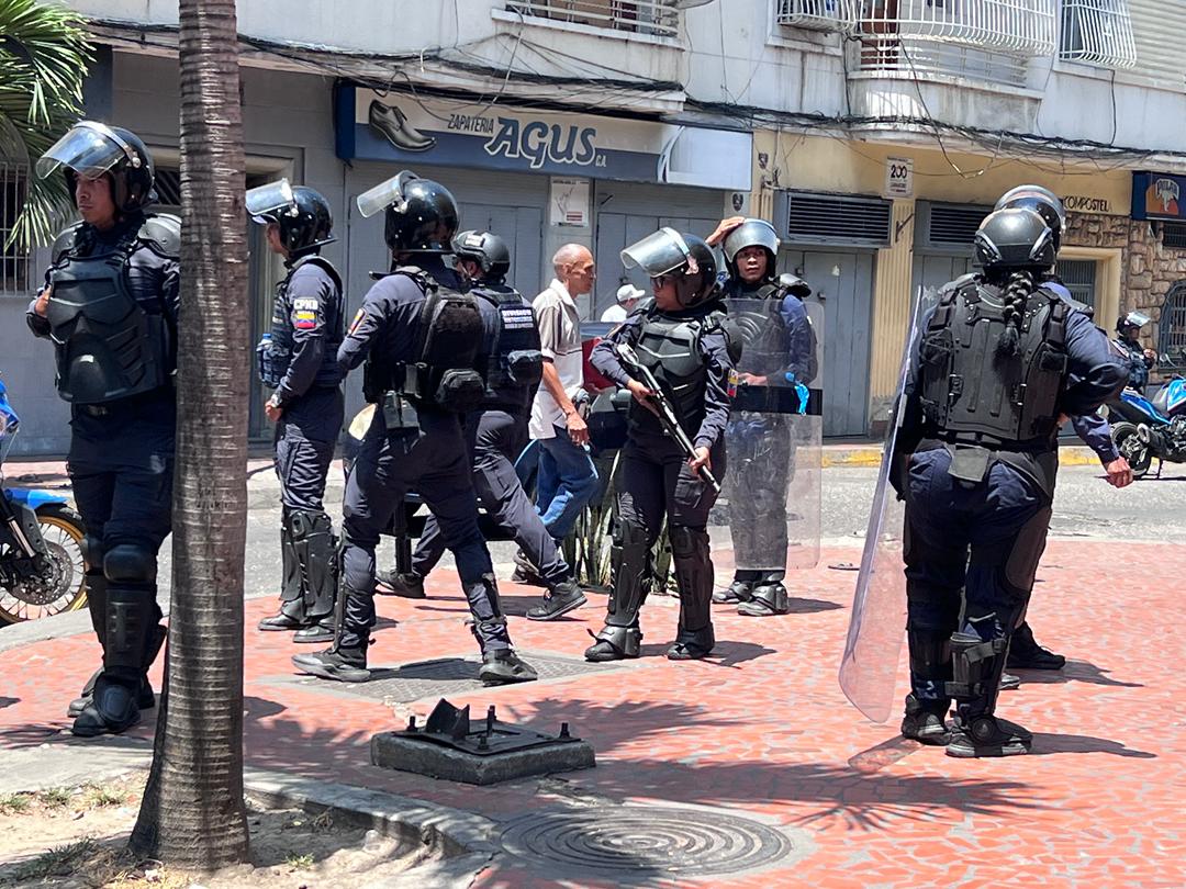 Comando de la Policía Bolivariana en La Candelaria
