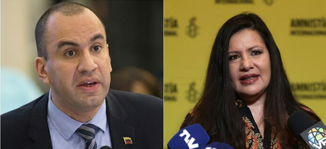 Larry Devoe y Erika Guevara