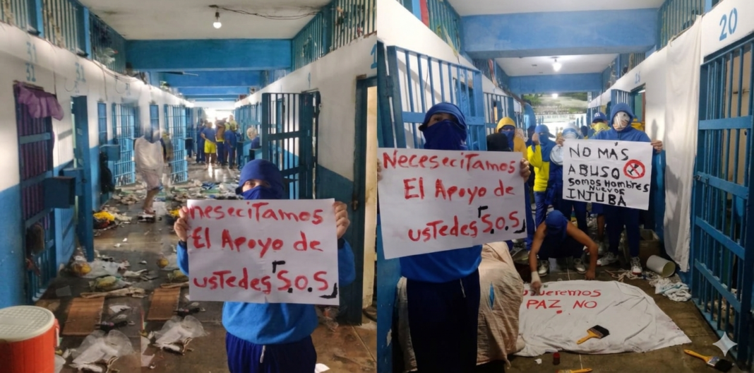 Foto de presos en INJUBA