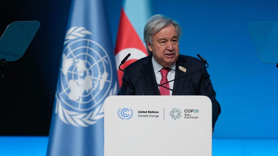 Guterres cumbre del Clima