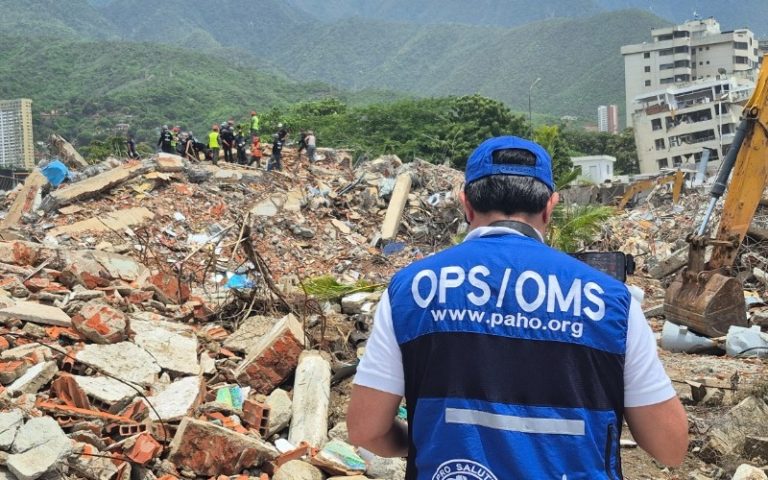 La OPS apoya recuperación de los servicios de salud en zonas afectadas por sismos en Venezuela