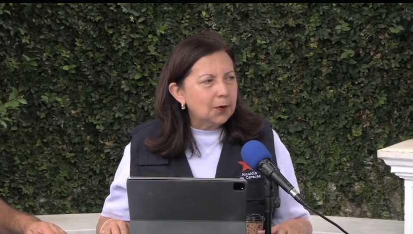 Carmen Meléndez, alcaldesa de Caracas