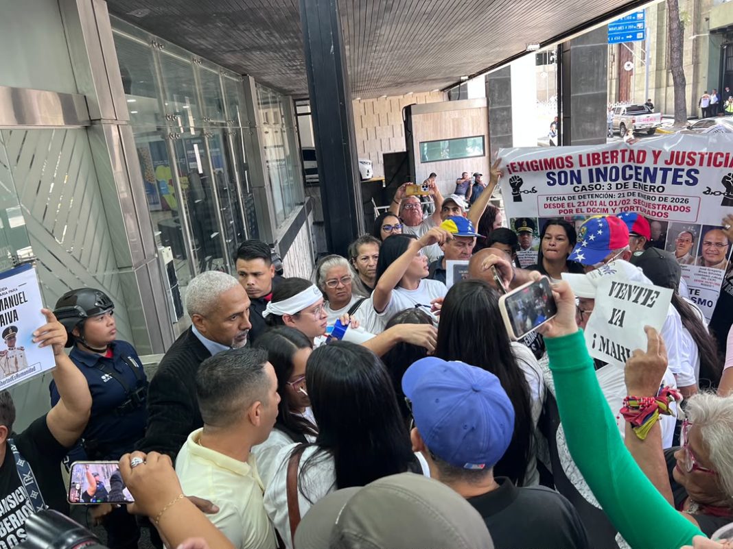 Protesta presos políticos Cancillería