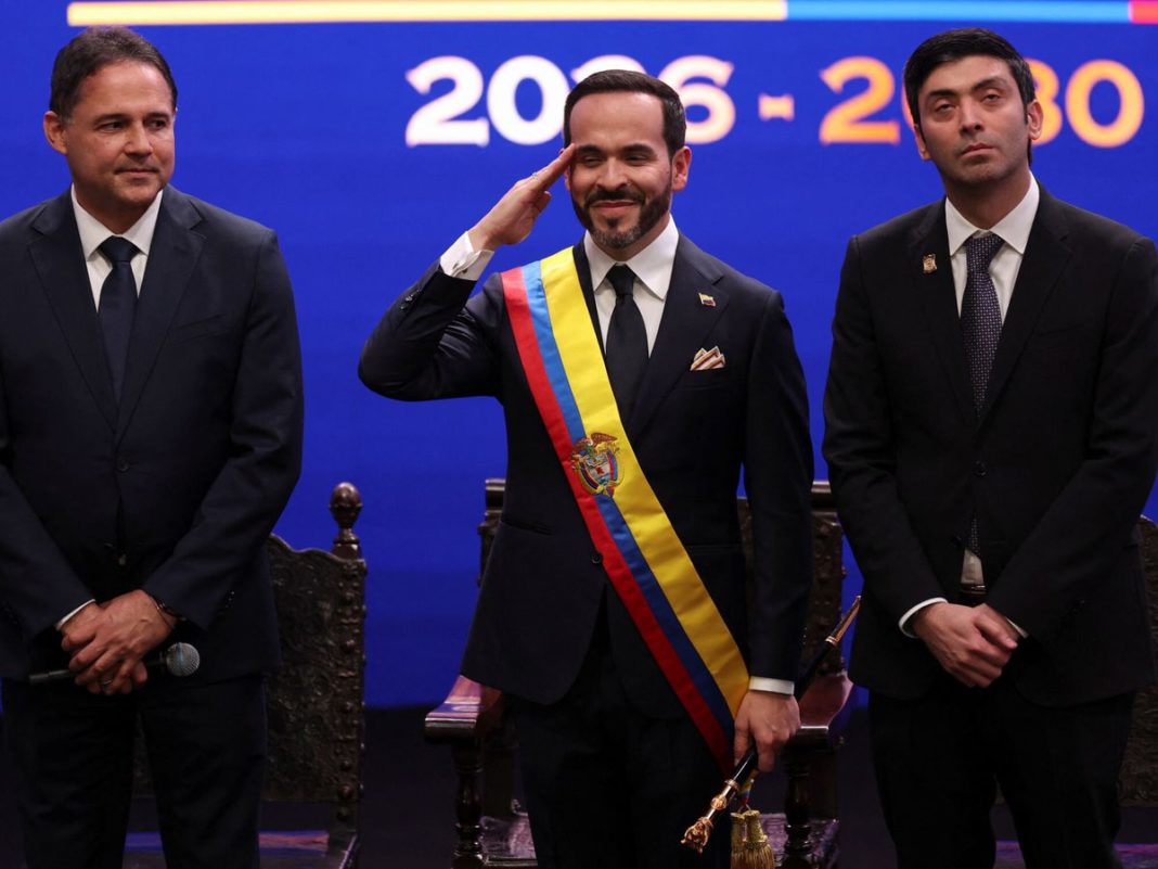 De la Espriella jura como presidente de Colombia AGO 2026