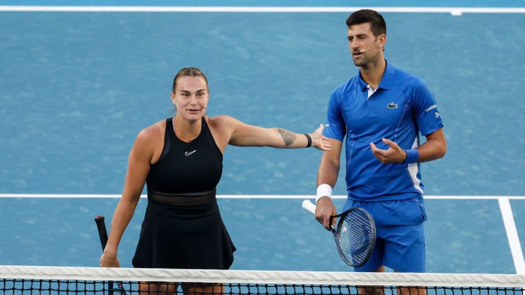 Djokovic y Sabalenka
