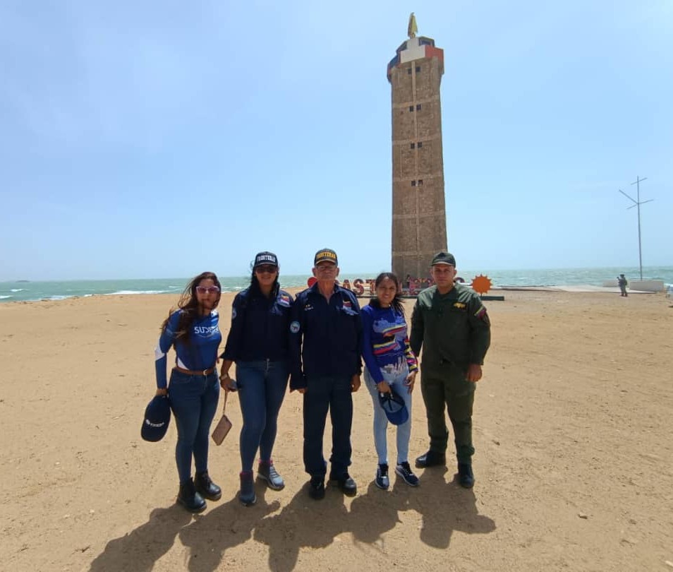 Comisión de Asuntos Fronterizos inspecciona el faro estratégico de “Punta Perret” en el Zulia para reafirmar la soberanía